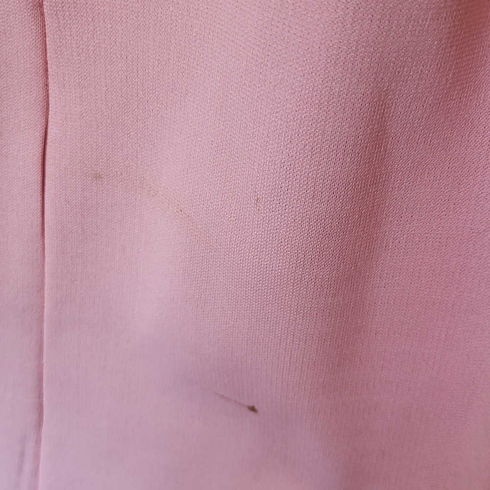 Vintage Pink Knit Short Sleeve Top and Skirt Set - Picture 8 of 10